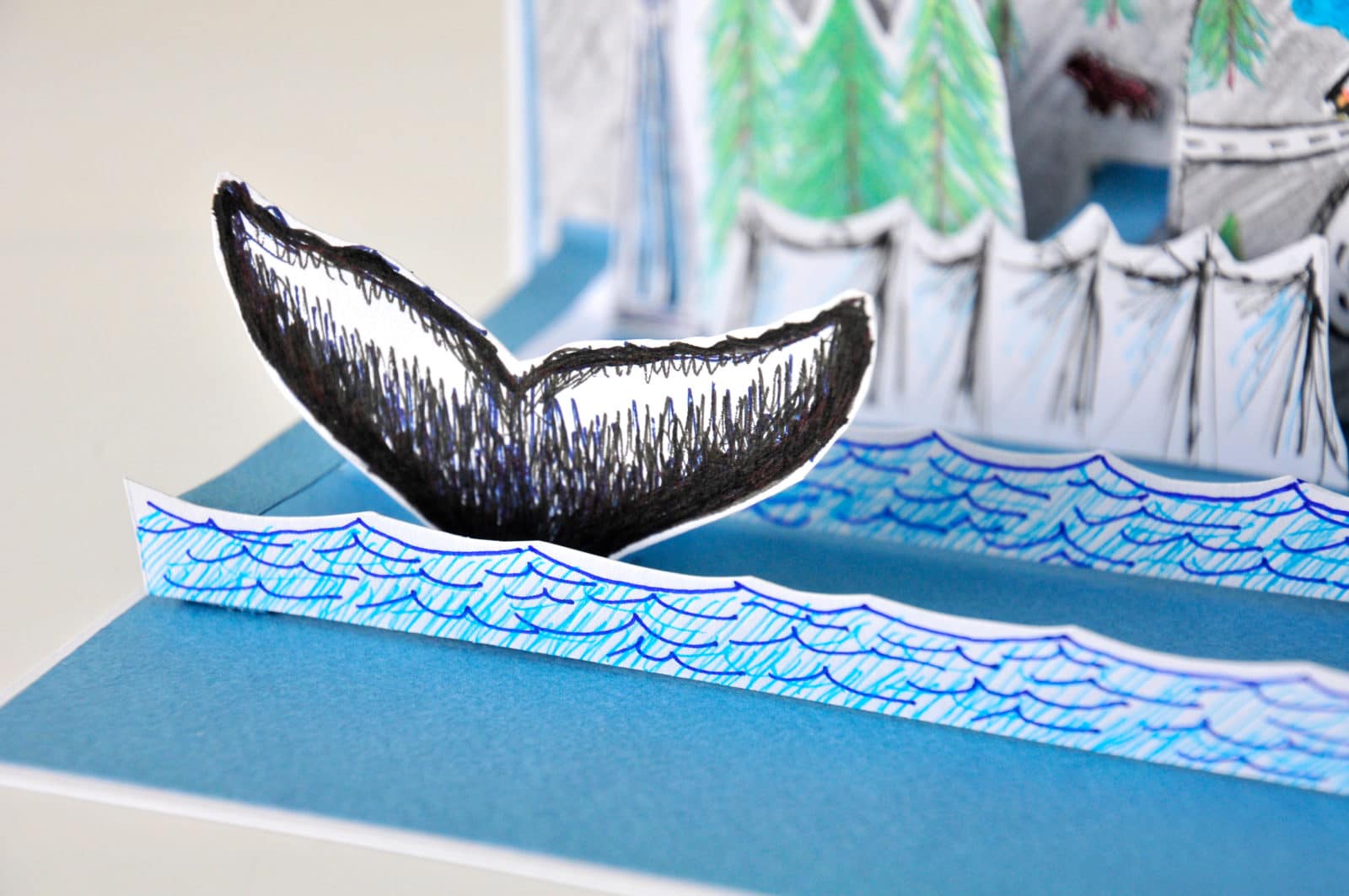 Kanada Pop-up Karte
