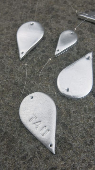 Gartengirlande aus Fimo