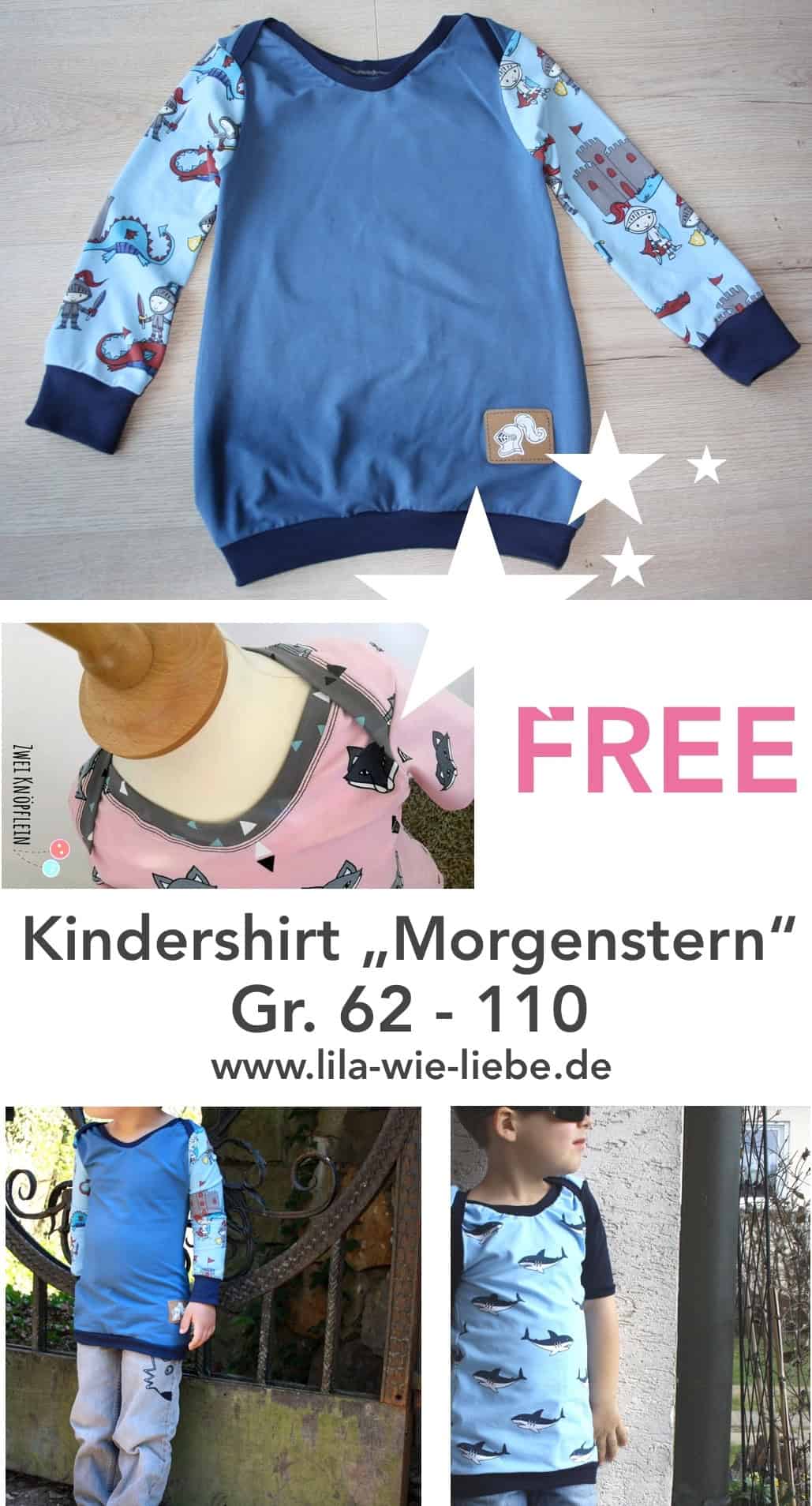 Must-have „Morgenstern“: Kindershirt ganz einfach selbst nähen