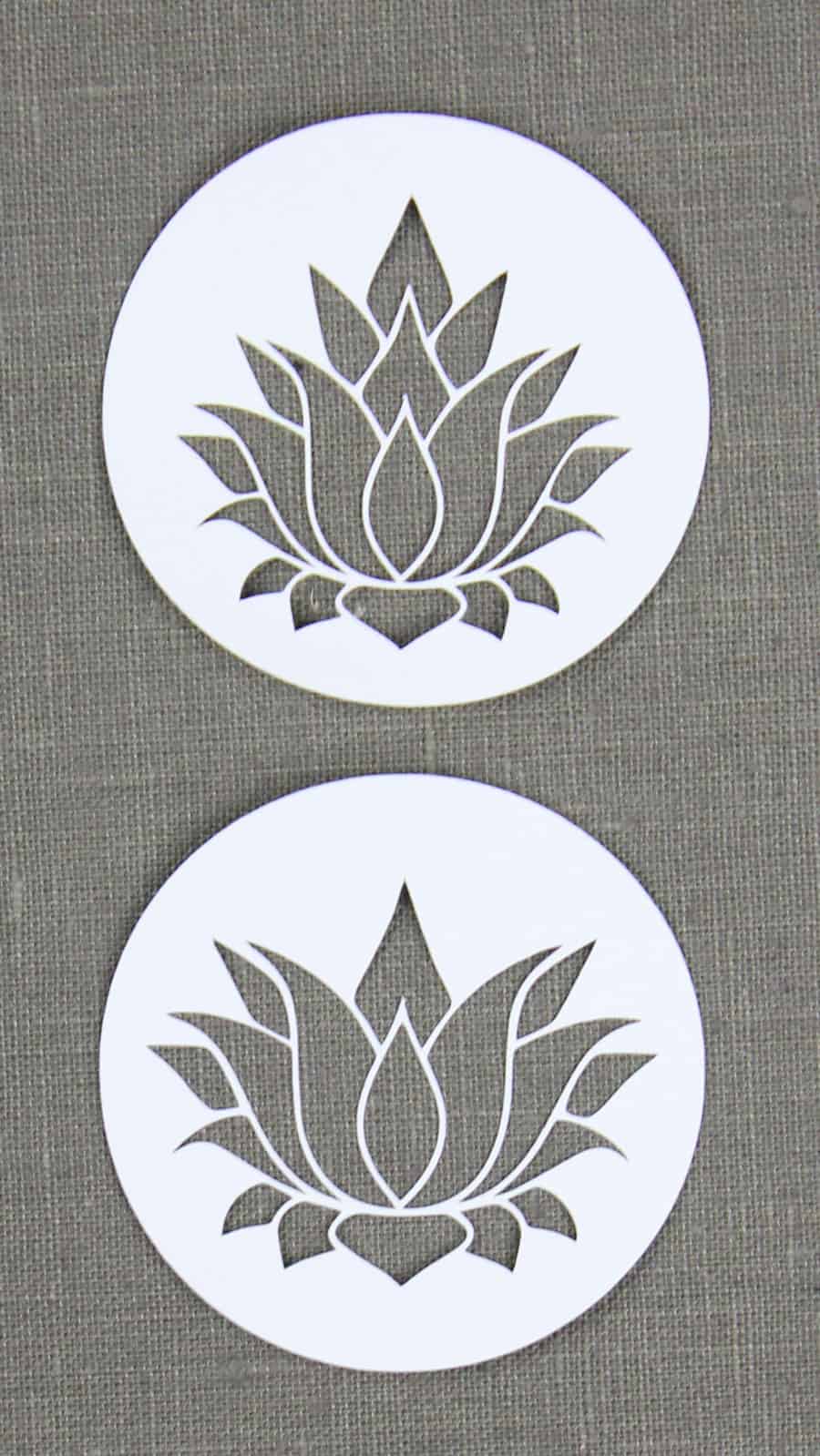 Lotusblüten [Plotter-Freebie]