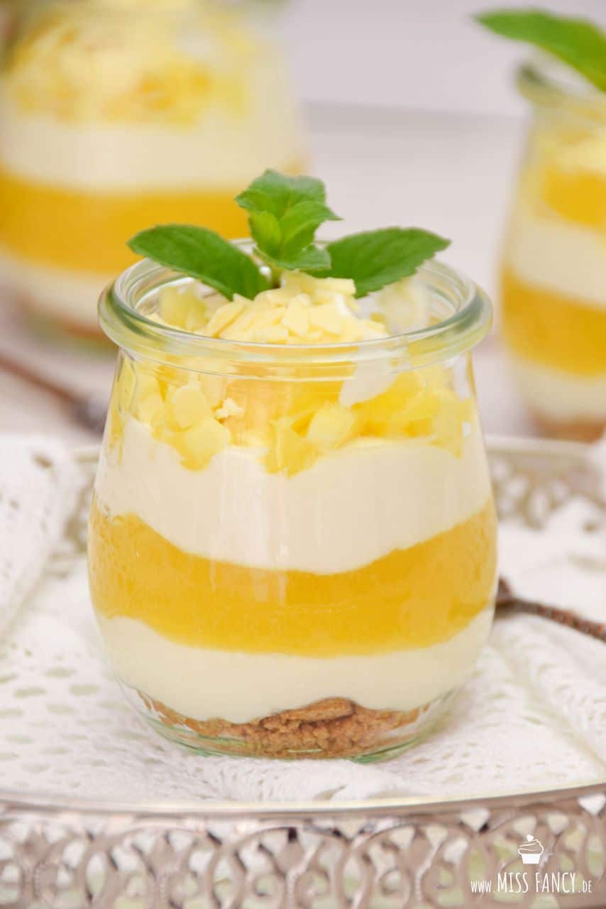 Mango Schichtdessert im Glas