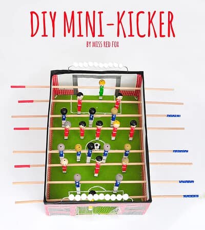 DIY Mini Kickertisch