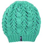 Sommerliche Mütze mit Lochmuster