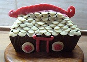 Wikingerschiff Kuchen