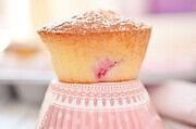 Himbeermuffins mit Kokosflocken