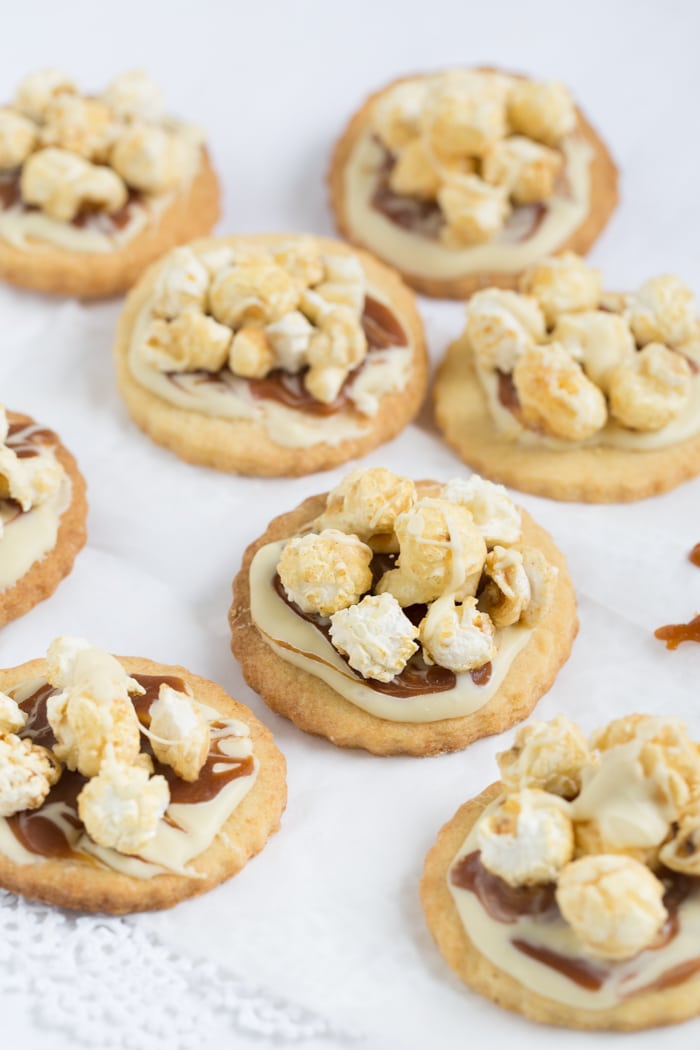 „Popcorn Cookies mit Schokolade & Salzkaramell!“ [so so so göttlich]