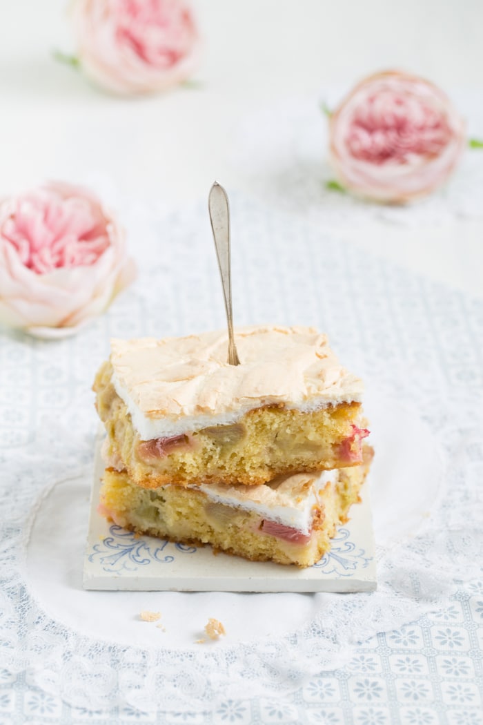 „Rhabarberkuchen mit Baiser!“ [Nach Dangaster Art]