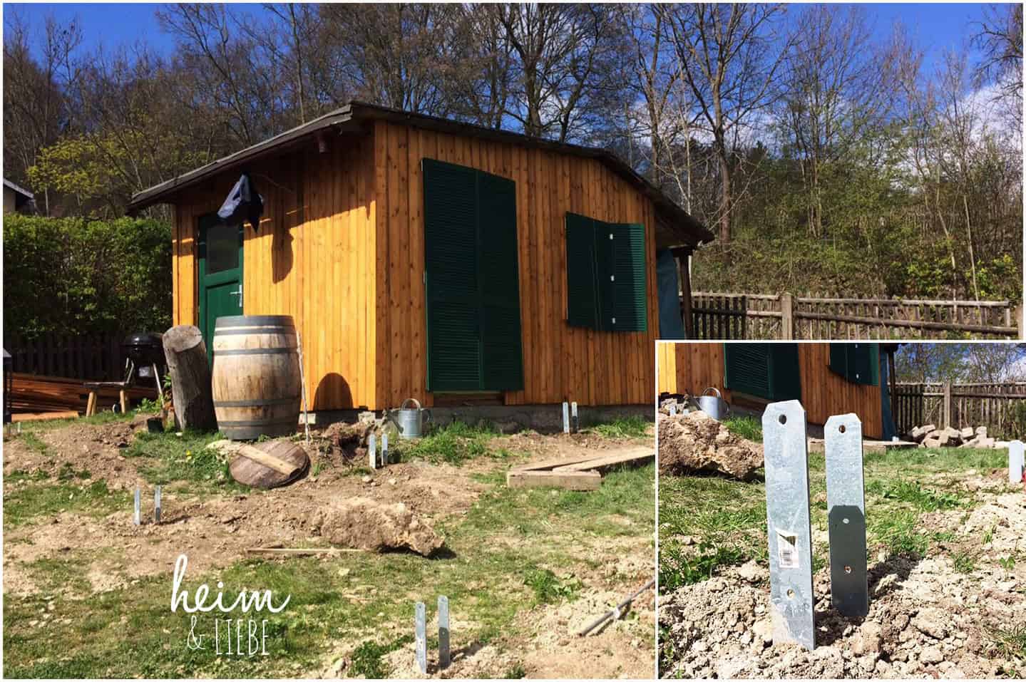 Eine Terrasse aus Holz – manchmal gerät der Hobbygärtner an seine Grenzen