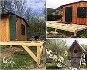 Eine Terrasse aus Holz – manchmal gerät der Hobbygärtner an seine Grenzen