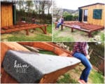 Eine Terrasse aus Holz – manchmal gerät der Hobbygärtner an seine Grenzen
