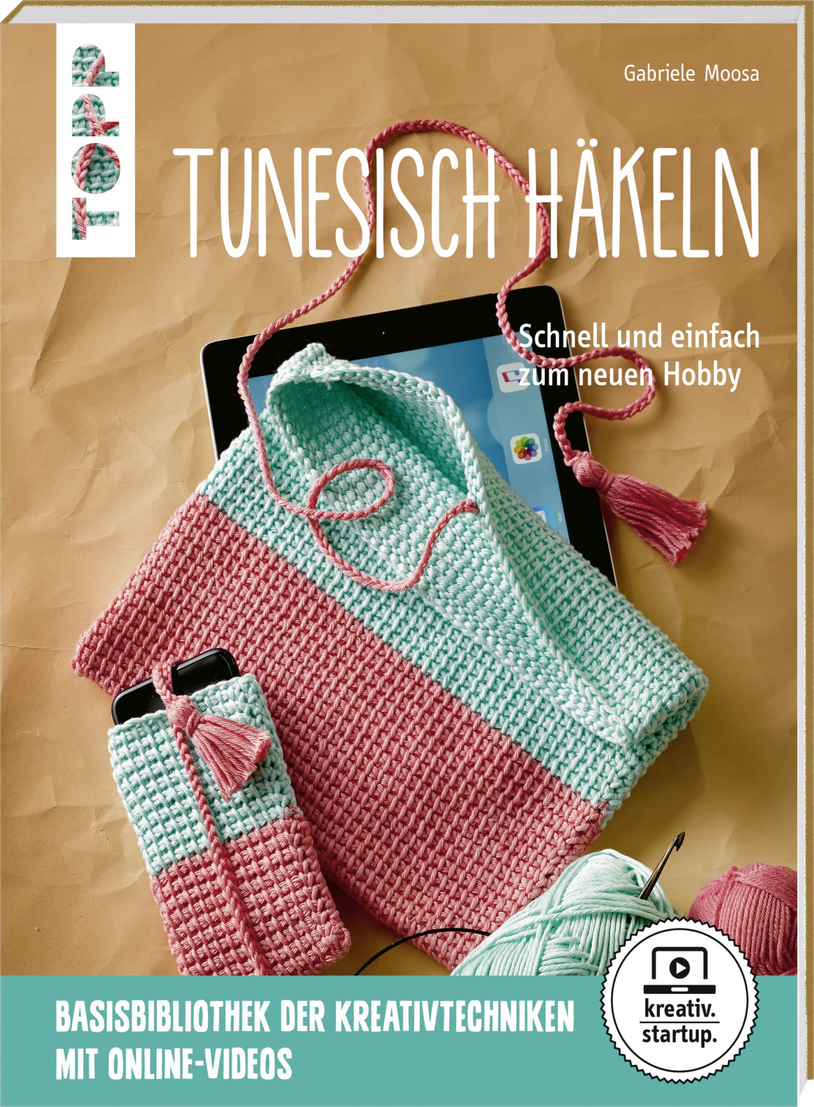 Handyhülle – Tunesisch Häkeln