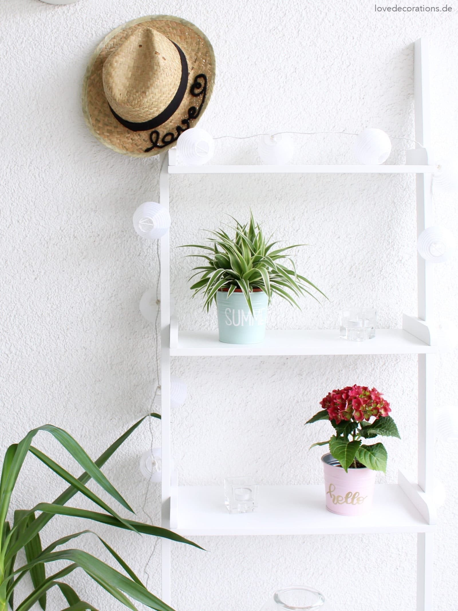 DIY Blumentöpfe mit Lettering