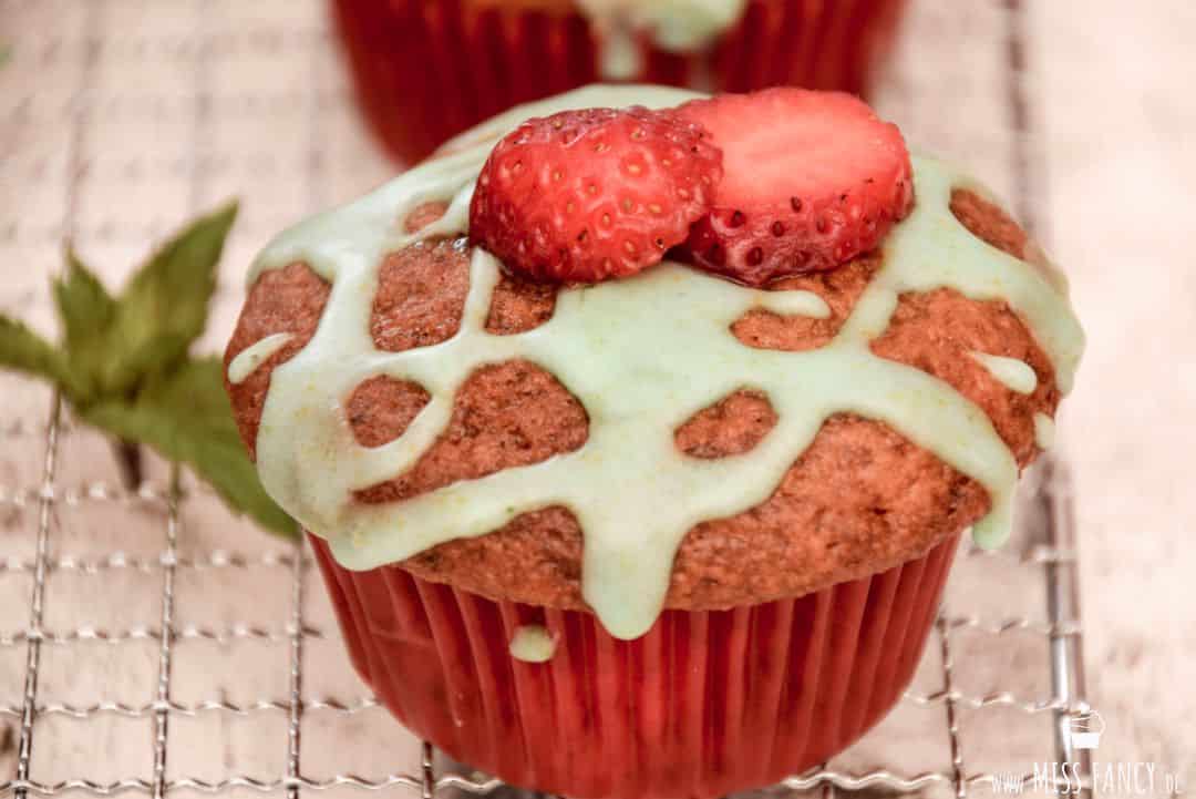 Erdbeer-Muffins mit Zimt