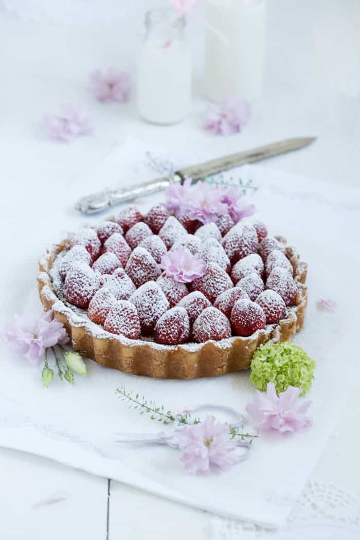 „Ricotta-Erdbeer-Tonkabohnen-Tarte!“ [Köstlichst]