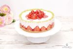 Erdbeertorte mit Mascarpone-Frischkäse – No Bake