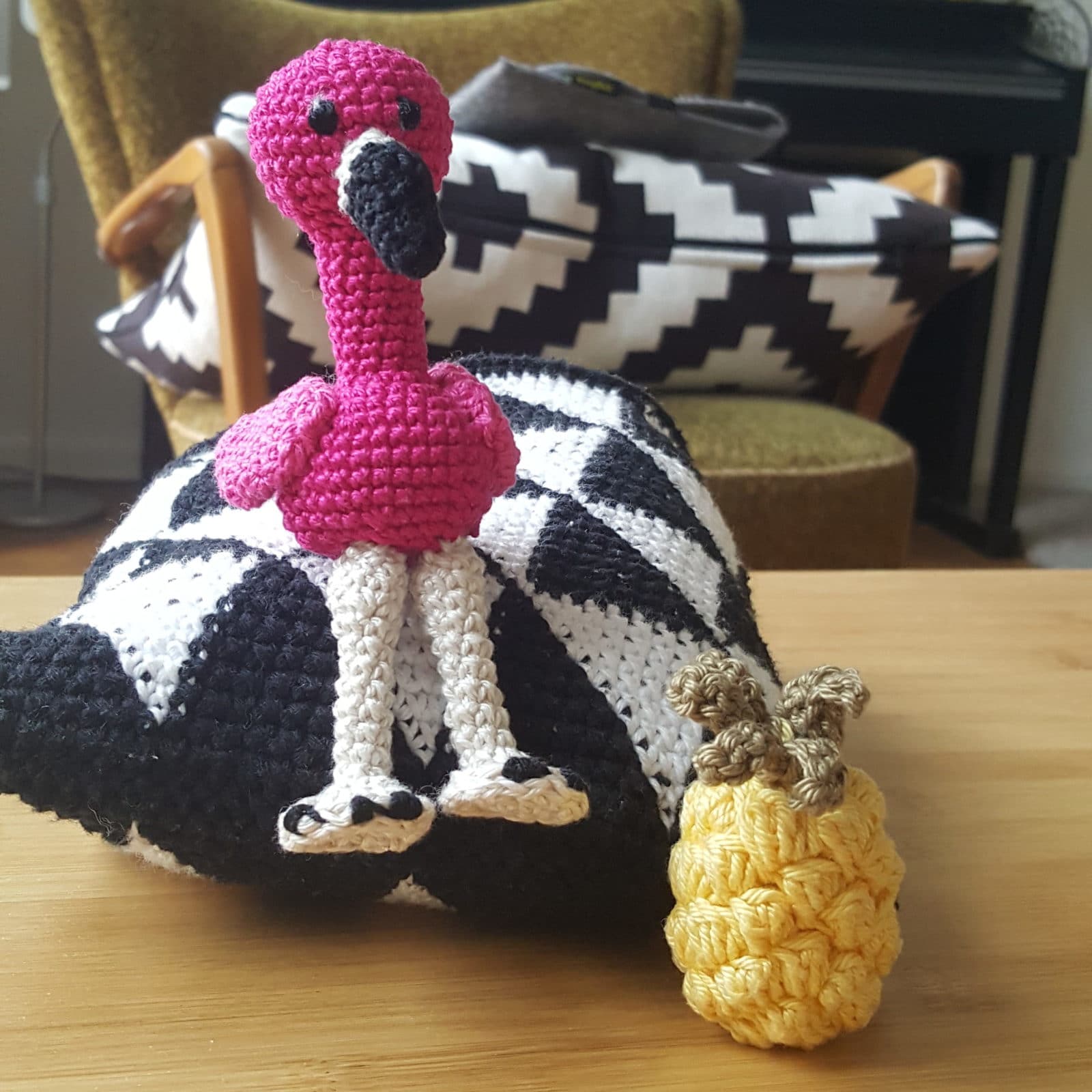 Flamingo häkeln – (fast) leichtgemacht!