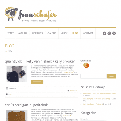 Blog | frauschäfer
