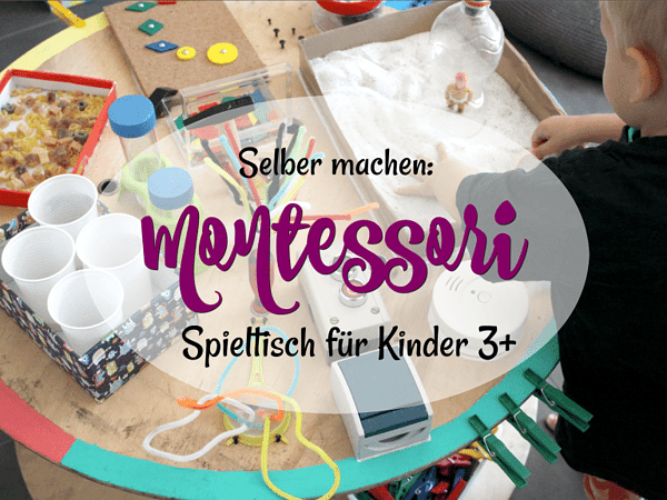 DIY: Spieltisch nach Montessori