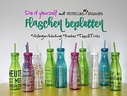 Plotter Idee & Anleitung – Trinkflaschen