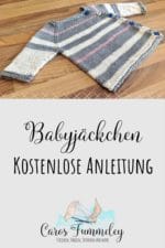 Gestricktes Babyjäckchen „Puerperium“