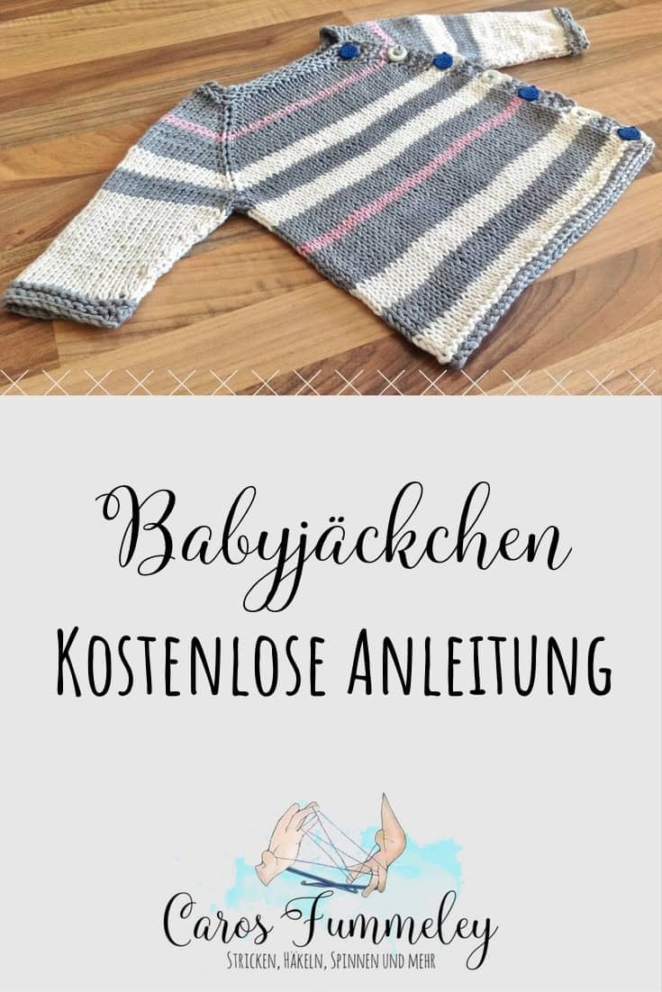 Gestricktes Babyjäckchen „Puerperium“