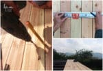 Wir bauen eine Terrasse aus Holz