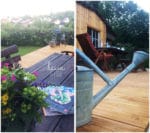 Wir bauen eine Terrasse aus Holz