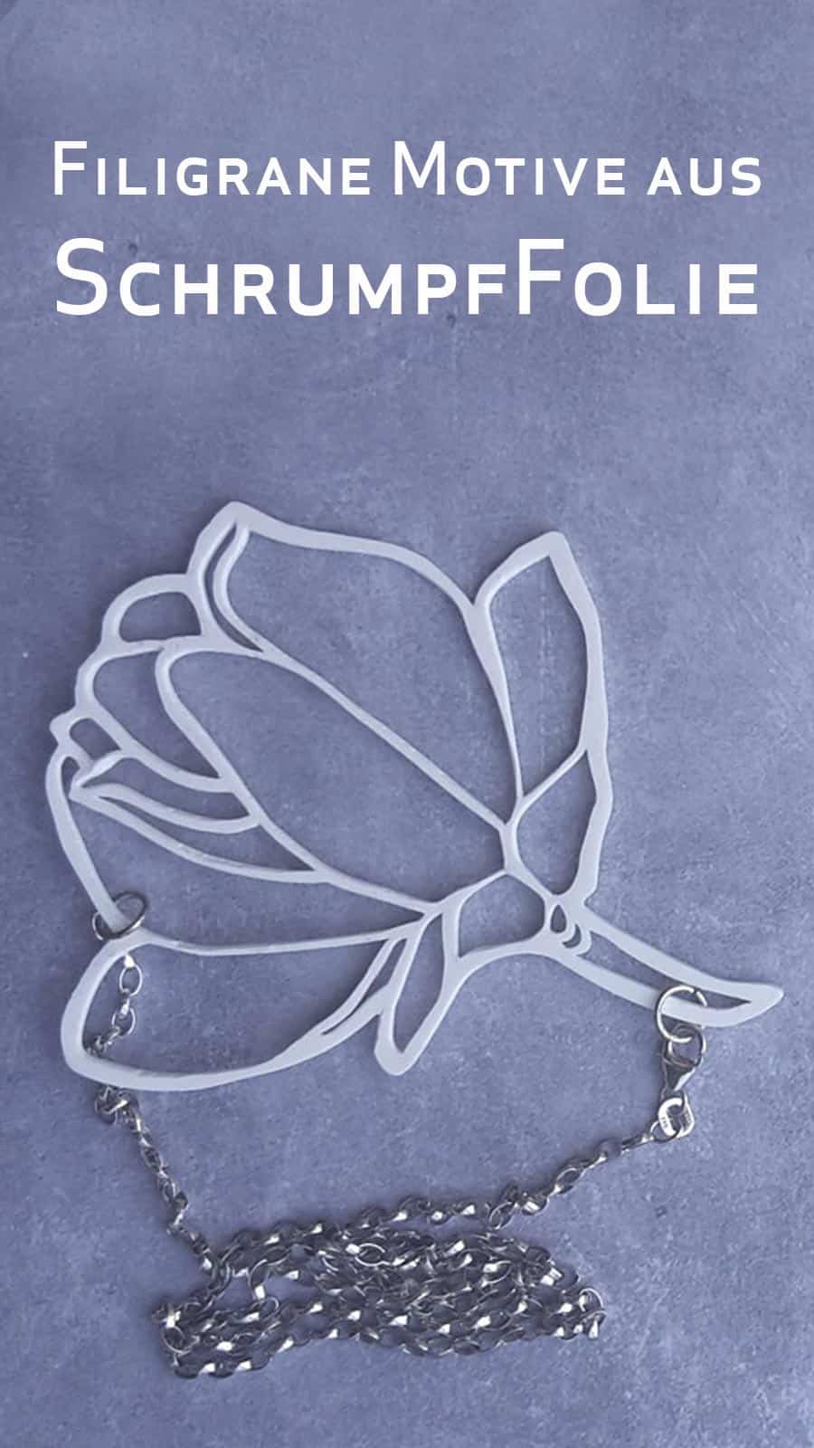 Tipps zum Plotten & Entgittern & Backen von filigranen Motiven aus Schrumpffolie