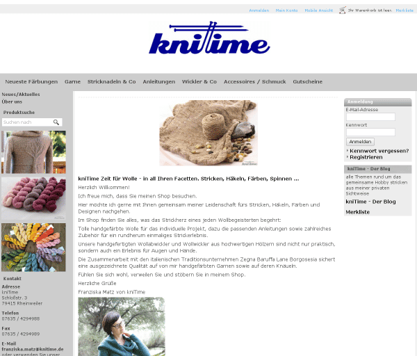 kniTime – Zeit für Wolle