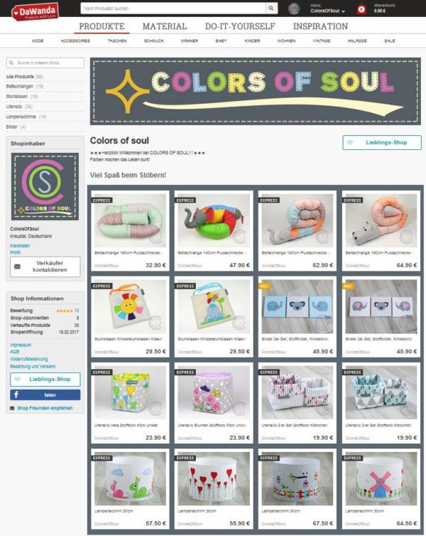 ColorsOfSoul - schöne Sachen für Kinder