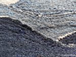 Art Quilt „Denim Stormy Sea“