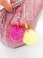 Sommer Deko mit Pompoms selber machen