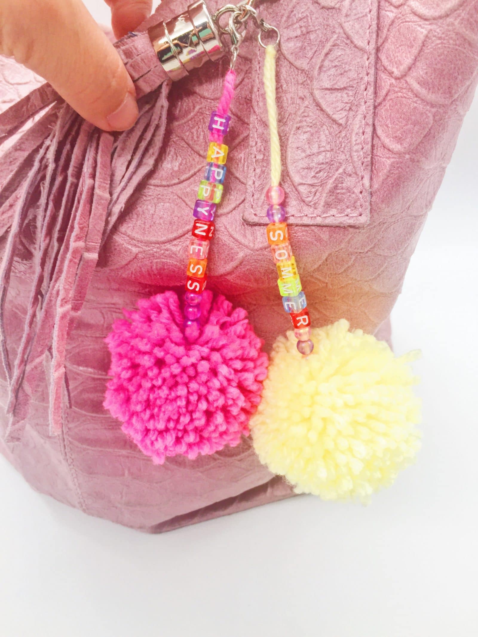 Sommer Deko mit Pompoms selber machen