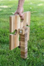 PICKNICKTISCH / WEINHALTER AUS SCHNEIDEBRETT- IKEA HACK
