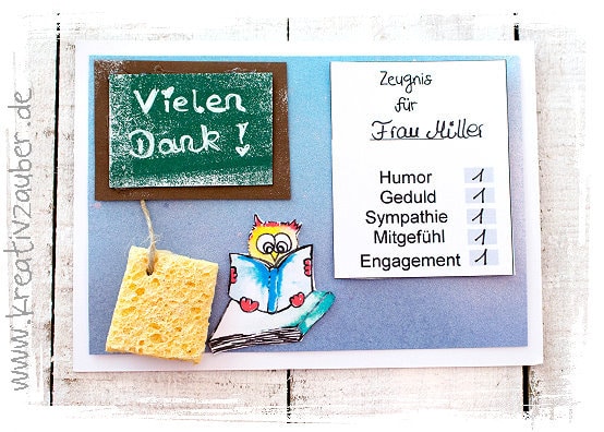 Abschiedsgeschenk Lehrerin Handmade Kultur