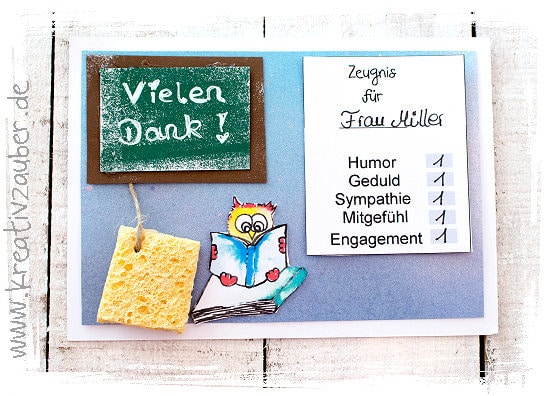 Abschiedsgeschenk Lehrerin