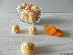 Aprikosen-Kokos Pralinen