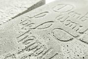 Beton giessen mit Mustern
