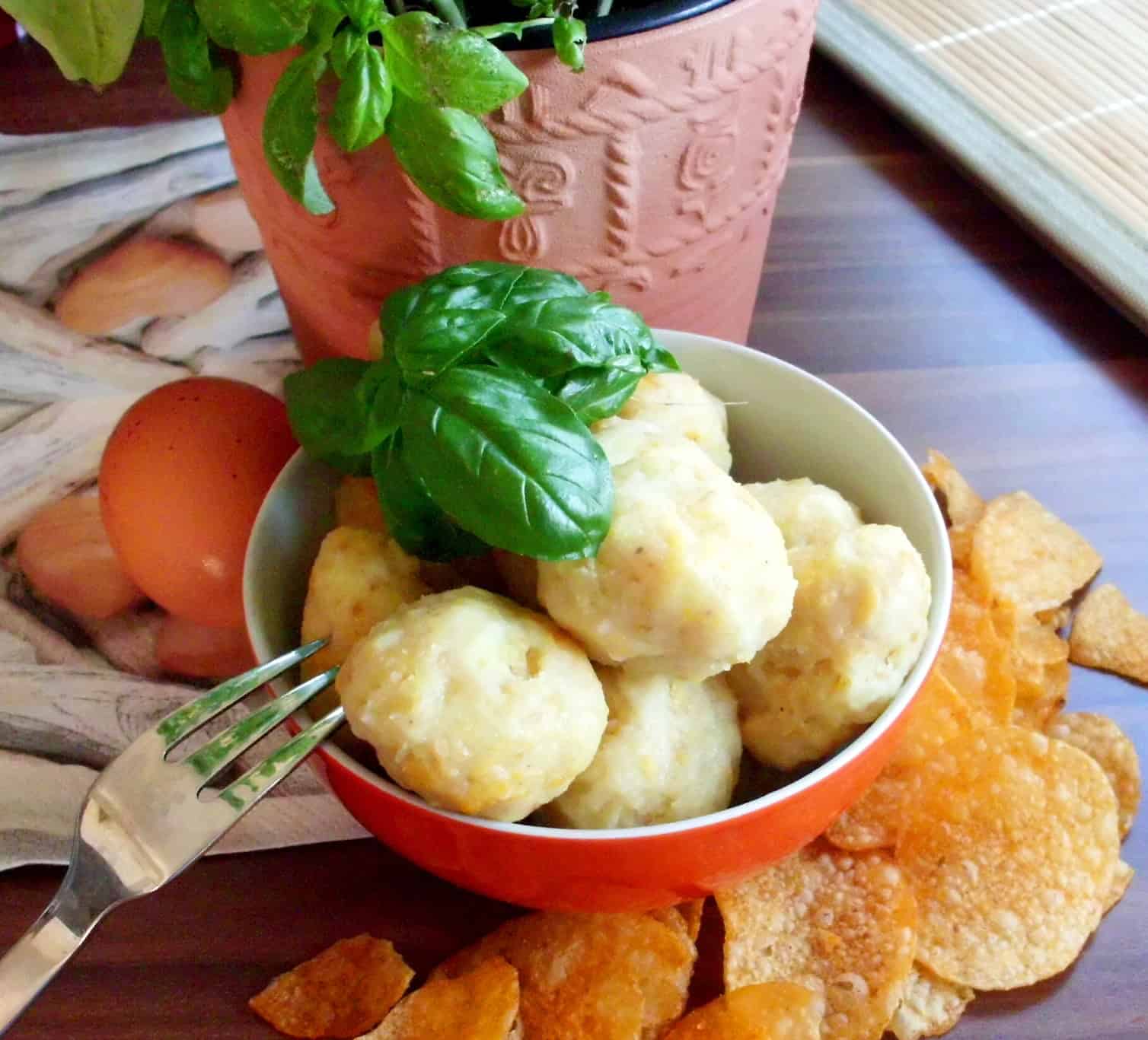 Tortillachips-Klößchen