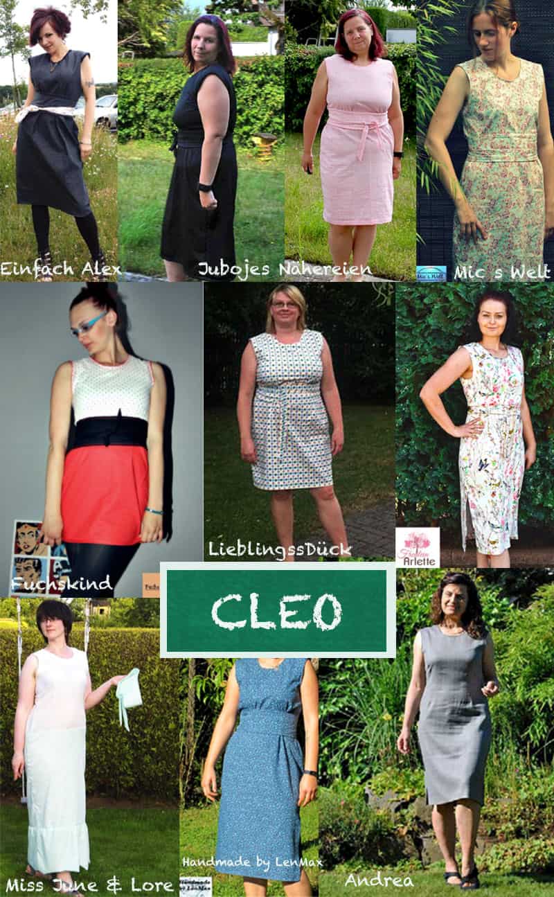 Freebook Sommerkleid Cleo Gr. 36-46