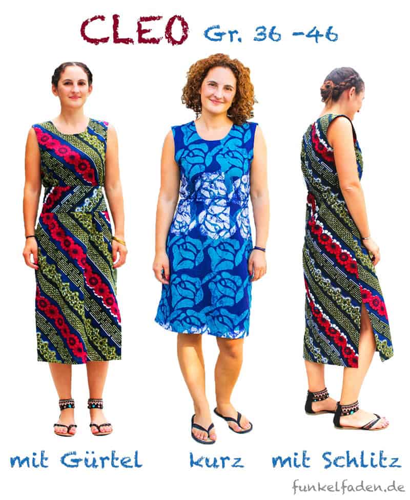 Freebook Sommerkleid Cleo Gr. 36-46