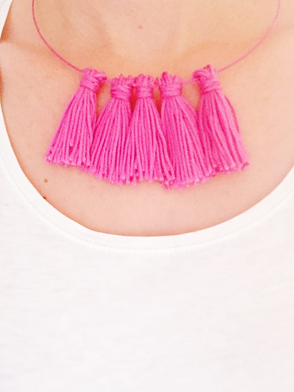 DIY Schmuck mit Quasten