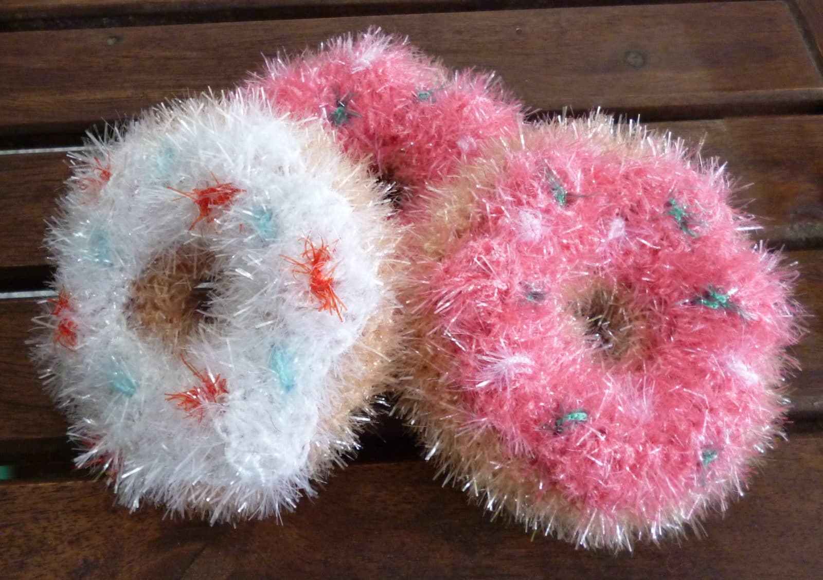 Donuts als Dusch- oder Spülschwamm