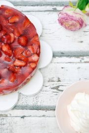 Erdbeerkuchen mit Kokos