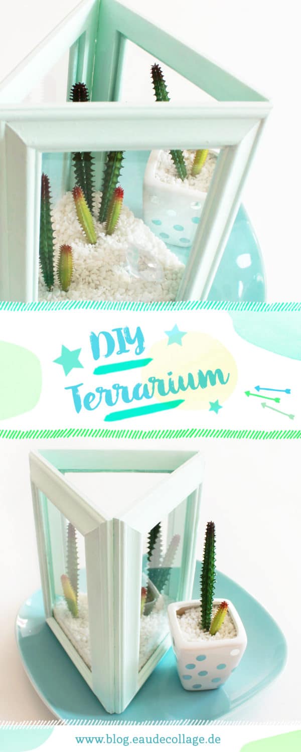 DIY TERRARIUM BASTELN AUS BILDERRAHMEN