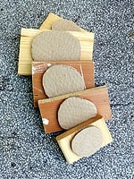 Stoffstempel aus Wellpappe