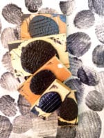 Stoffstempel aus Wellpappe