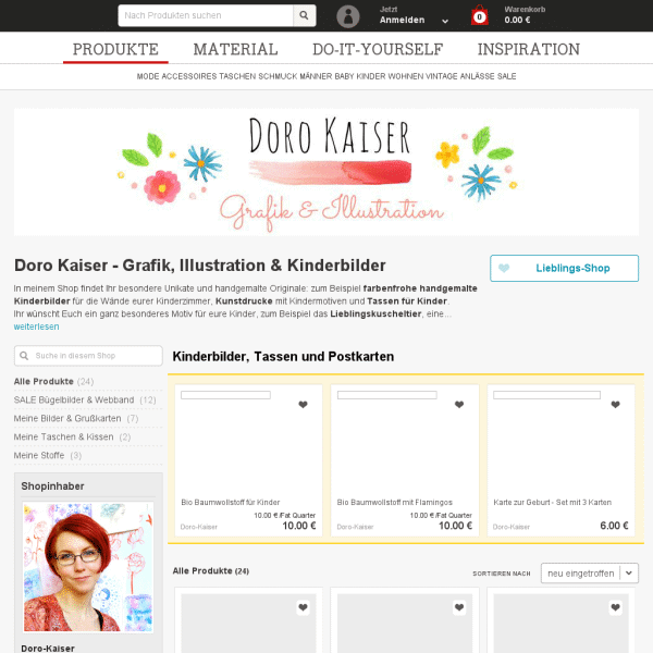 Doro Kaiser – Kinderbilder, Grußkarten und Kunstdrucke für Kinder