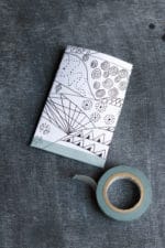 Kleines Etui aus Toilettenpapierrolle