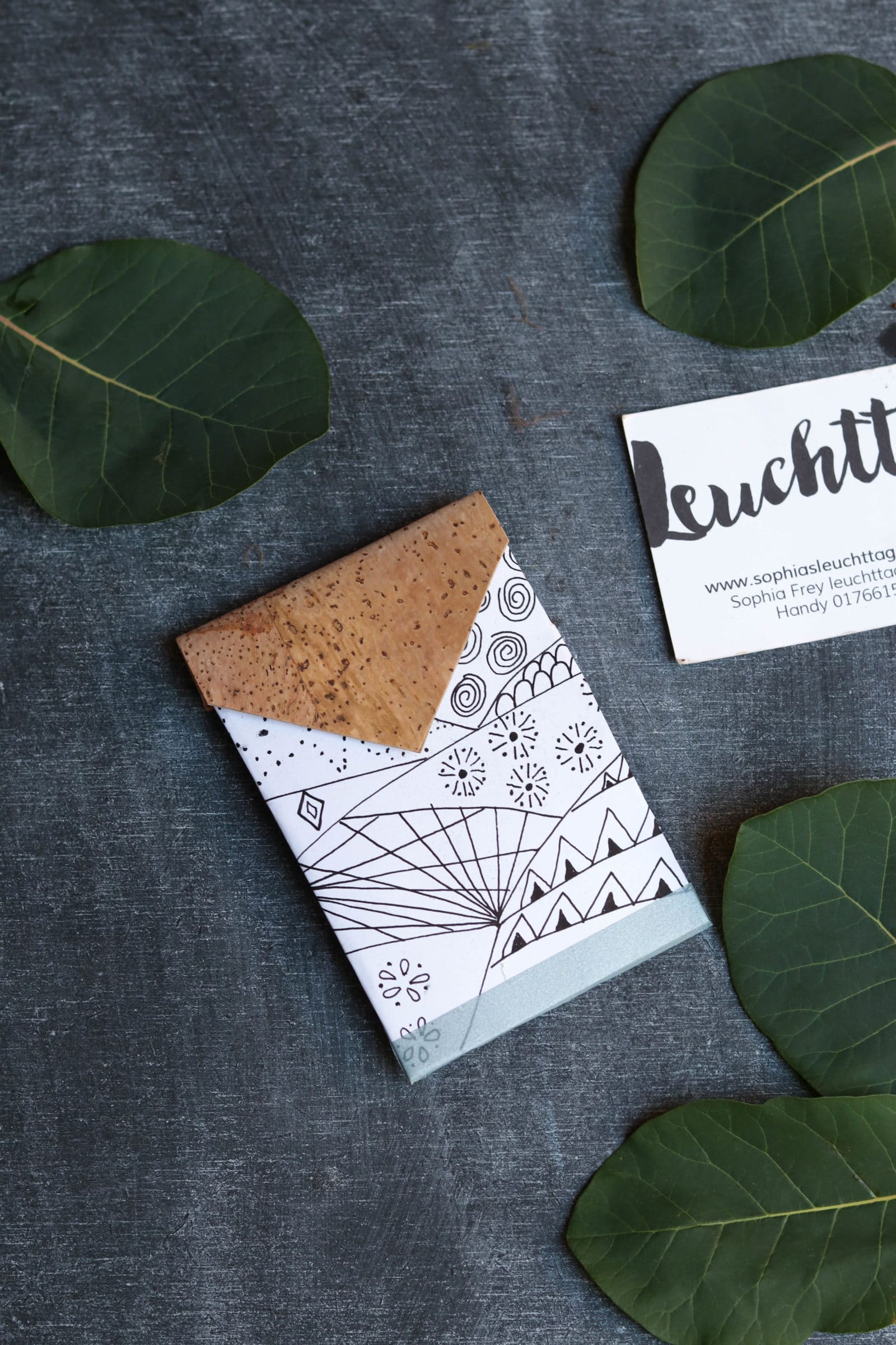 Kleines Etui aus Toilettenpapierrolle